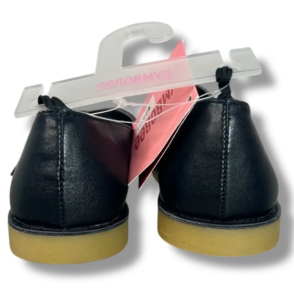 Gymboree Girls 1 Navy Blue Mary‎ Jane Shoes New BTS Preppy School Classic